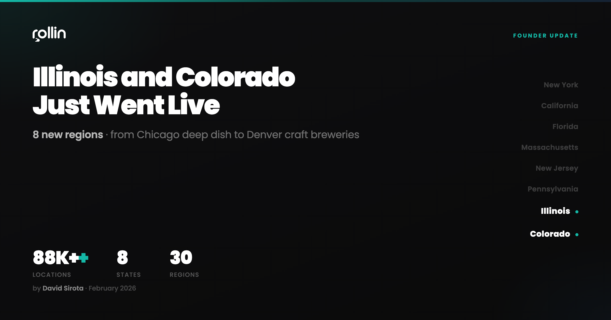 Illinois and Colorado just went live
